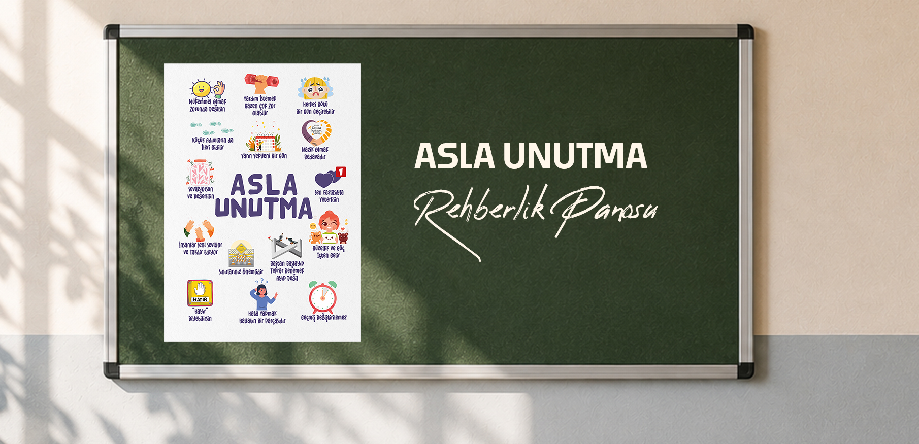 Asla Unutma – Afiş